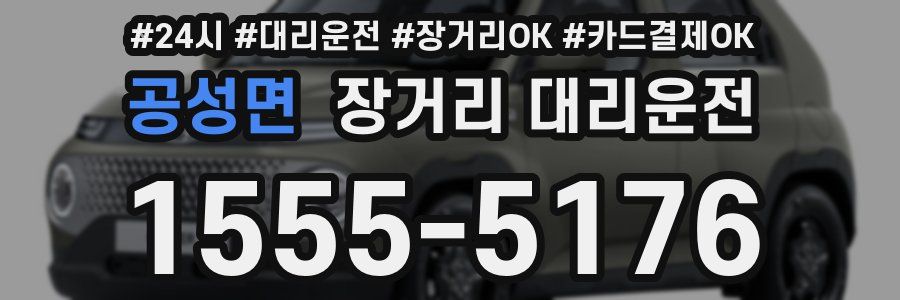공성면 장거리 대리운전