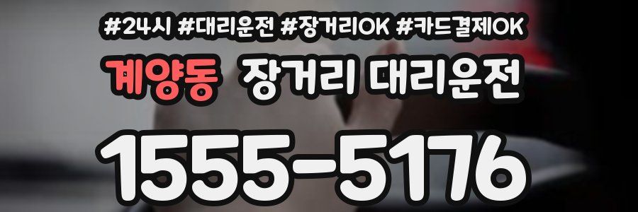 계양동 장거리 대리운전