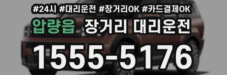 압량읍 장거리 대리운전