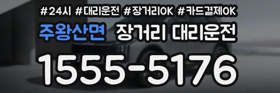 주왕산면 장거리 대리운전