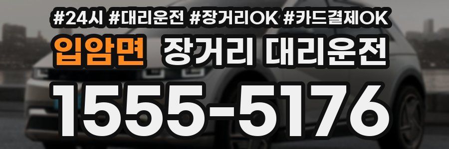 입암면 장거리 대리운전