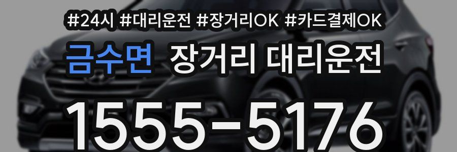 금수면 장거리 대리운전