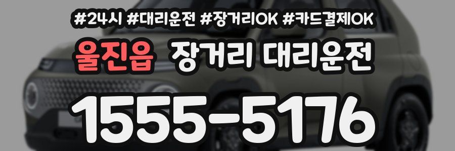 울진읍 장거리 대리운전