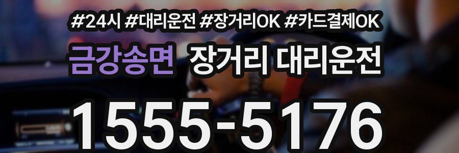 금강송면 장거리 대리운전