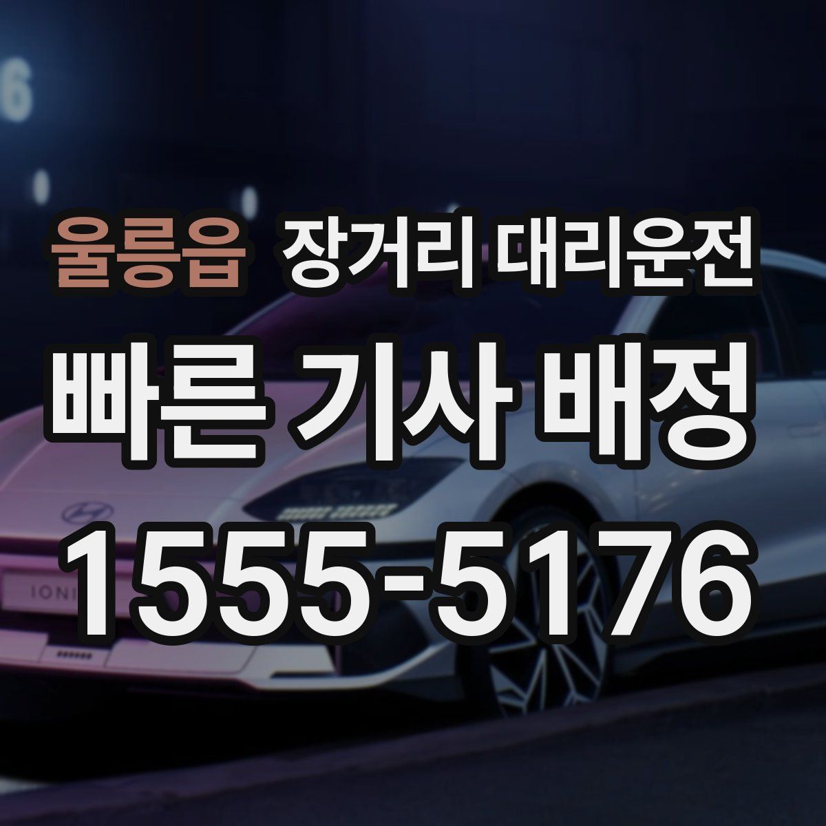 울릉읍 장거리 대리운전