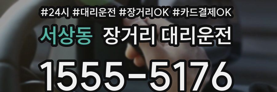서상동 장거리 대리운전