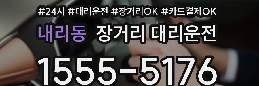 내리동 장거리 대리운전