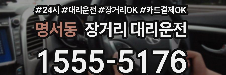 명서동 장거리 대리운전