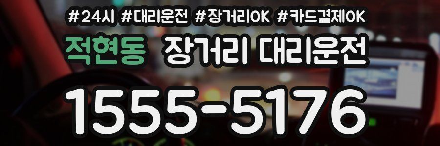 적현동 장거리 대리운전
