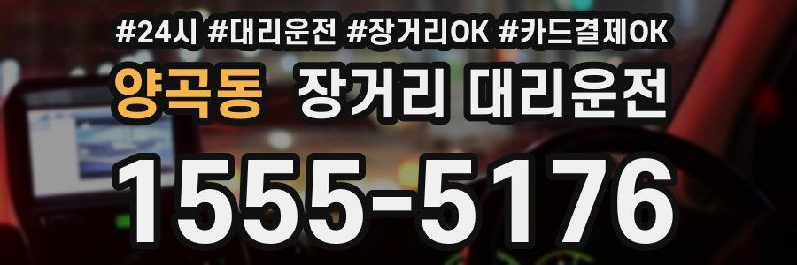 양곡동 장거리 대리운전
