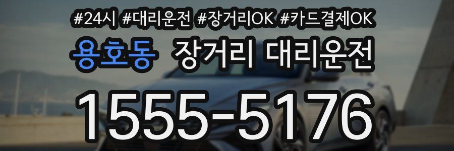 용호동 장거리 대리운전