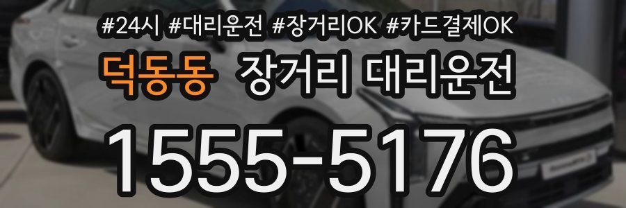 덕동동 장거리 대리운전