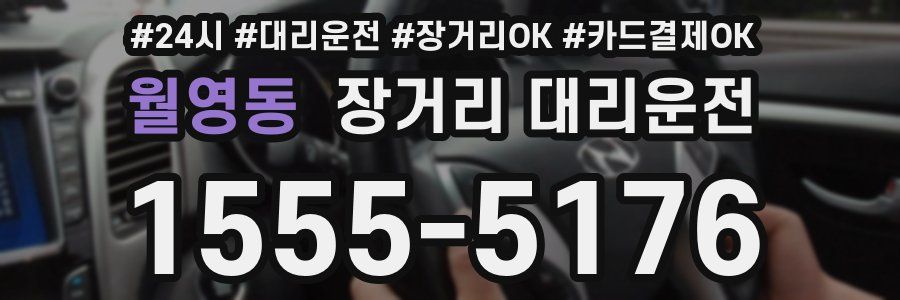 월영동 장거리 대리운전