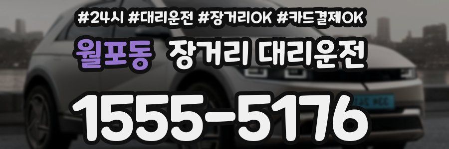 월포동 장거리 대리운전