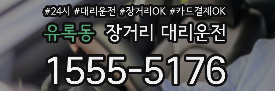 유록동 장거리 대리운전