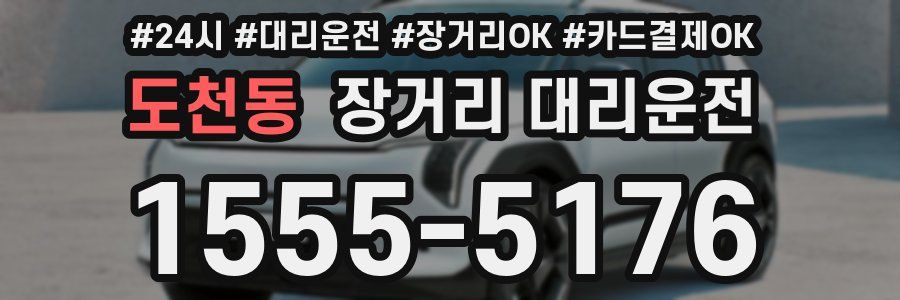 도천동 장거리 대리운전
