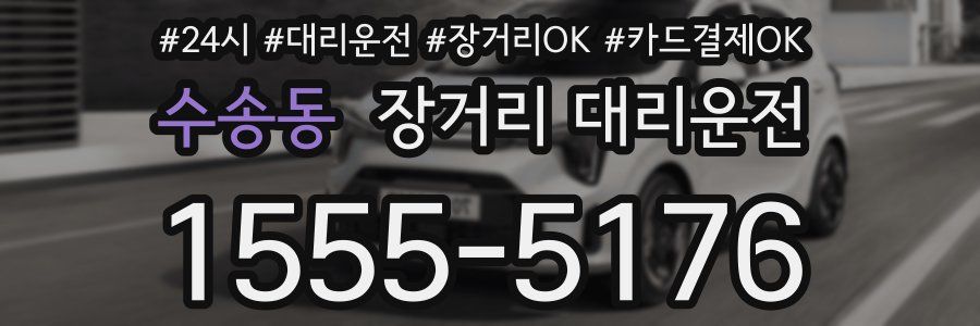 수송동 장거리 대리운전