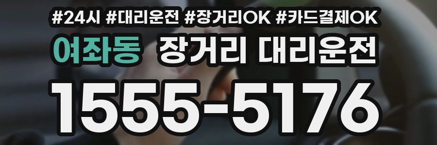 여좌동 장거리 대리운전