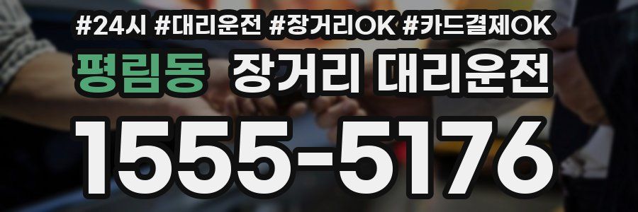 평림동 장거리 대리운전