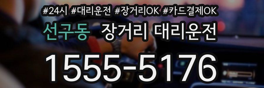 선구동 장거리 대리운전