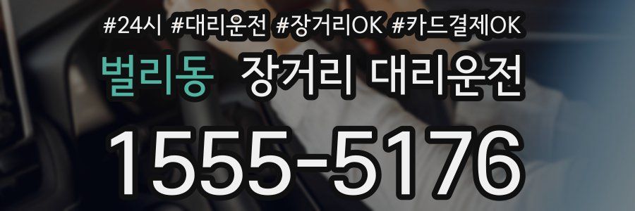 벌리동 장거리 대리운전