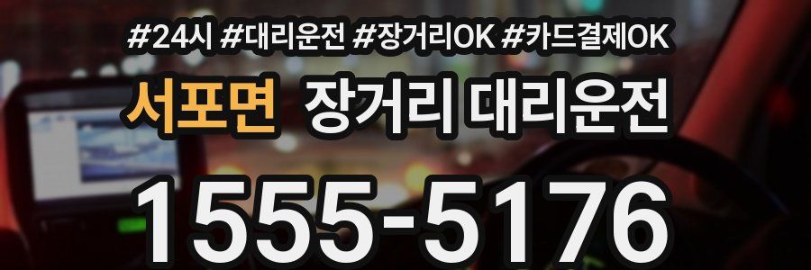 서포면 장거리 대리운전