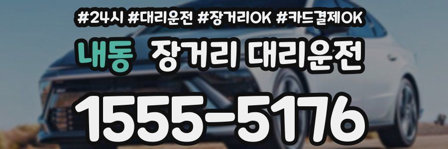 내동 장거리 대리운전