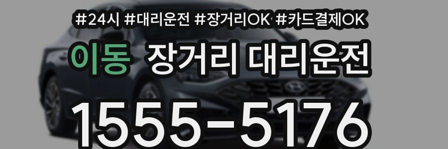 이동 장거리 대리운전