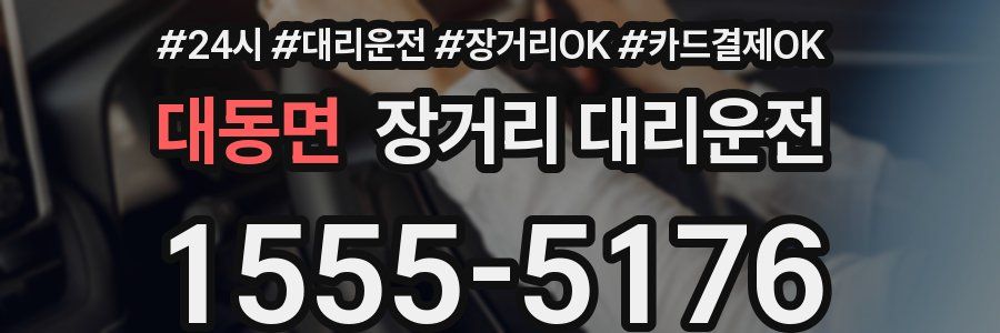 대동면 장거리 대리운전