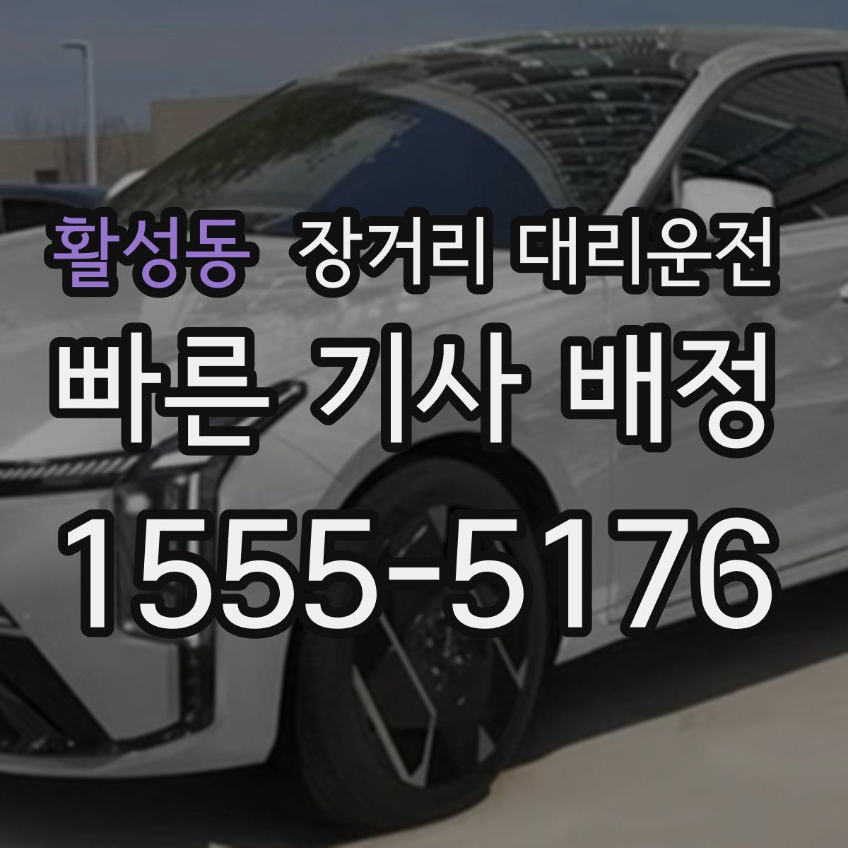 활성동 장거리 대리운전