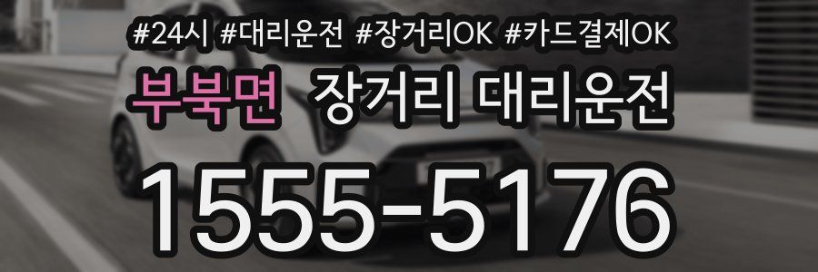 부북면 장거리 대리운전