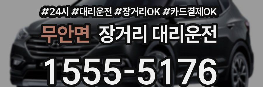 무안면 장거리 대리운전