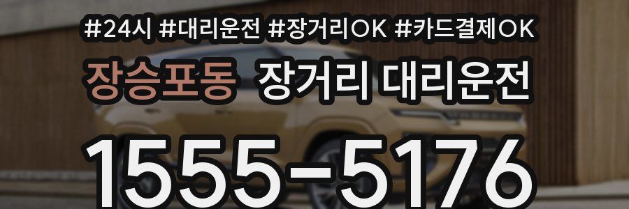 장승포동 장거리 대리운전