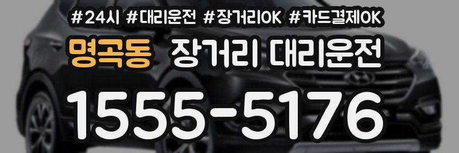 명곡동 장거리 대리운전