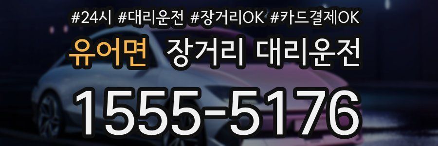 유어면 장거리 대리운전