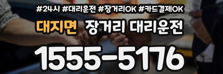 대지면 장거리 대리운전