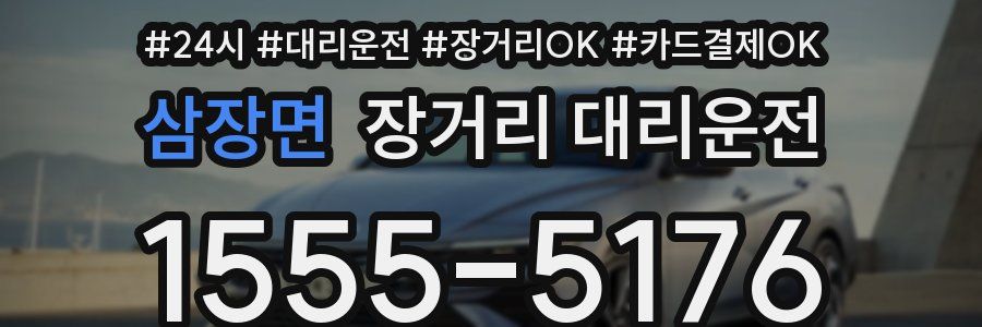 삼장면 장거리 대리운전