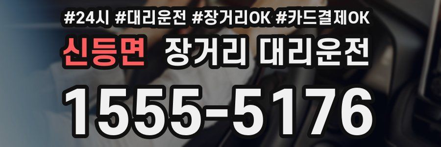 신등면 장거리 대리운전
