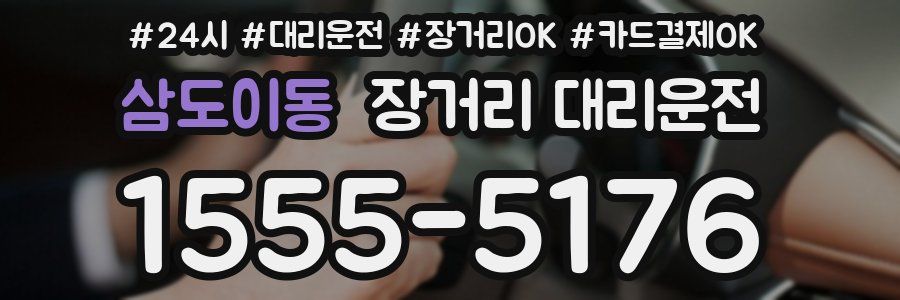 삼도이동 장거리 대리운전
