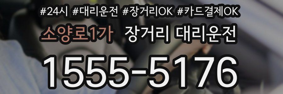 소양로1가 장거리 대리운전
