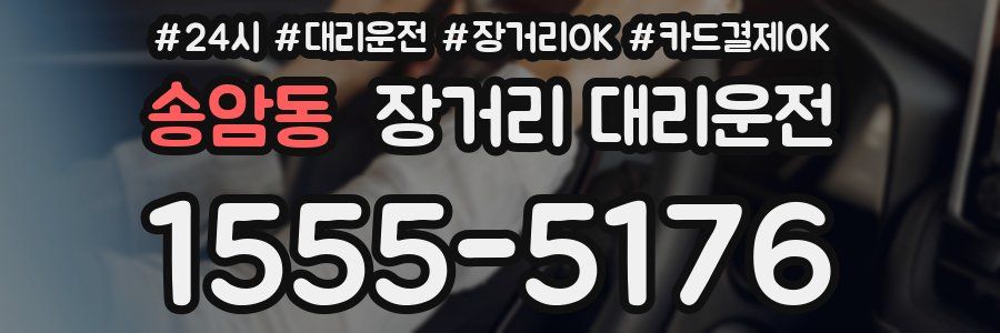 송암동 장거리 대리운전