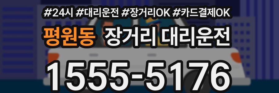 평원동 장거리 대리운전