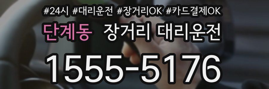 단계동 장거리 대리운전