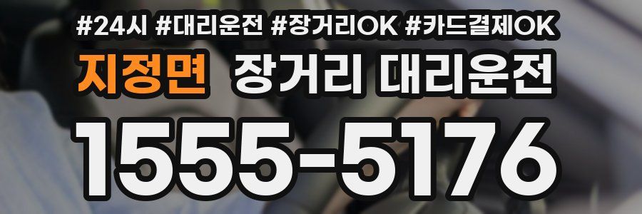 지정면 장거리 대리운전