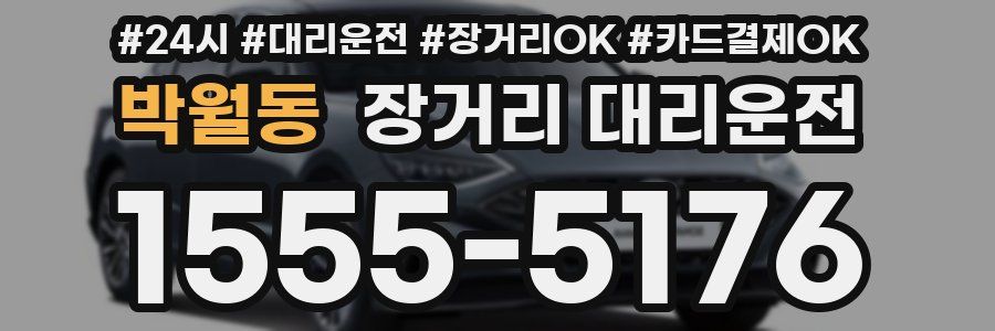박월동 장거리 대리운전