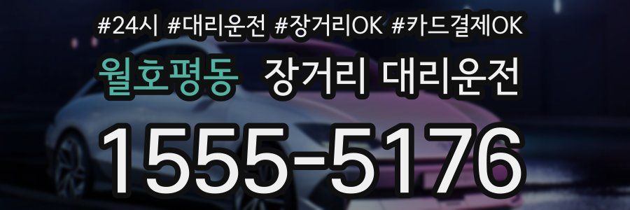 월호평동 장거리 대리운전