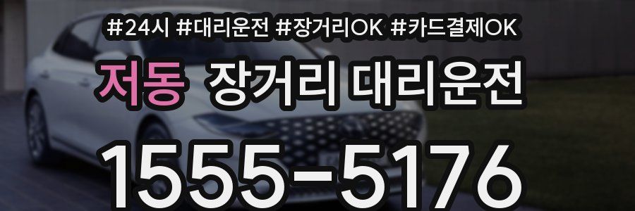 저동 장거리 대리운전