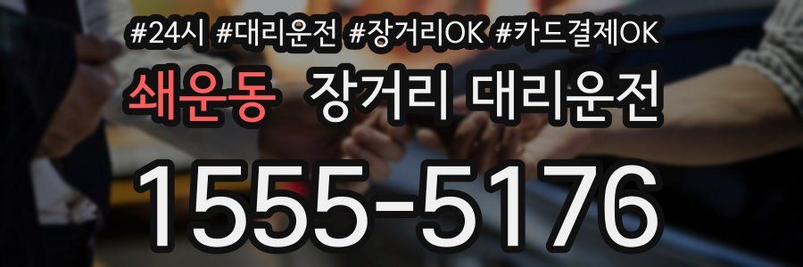 쇄운동 장거리 대리운전