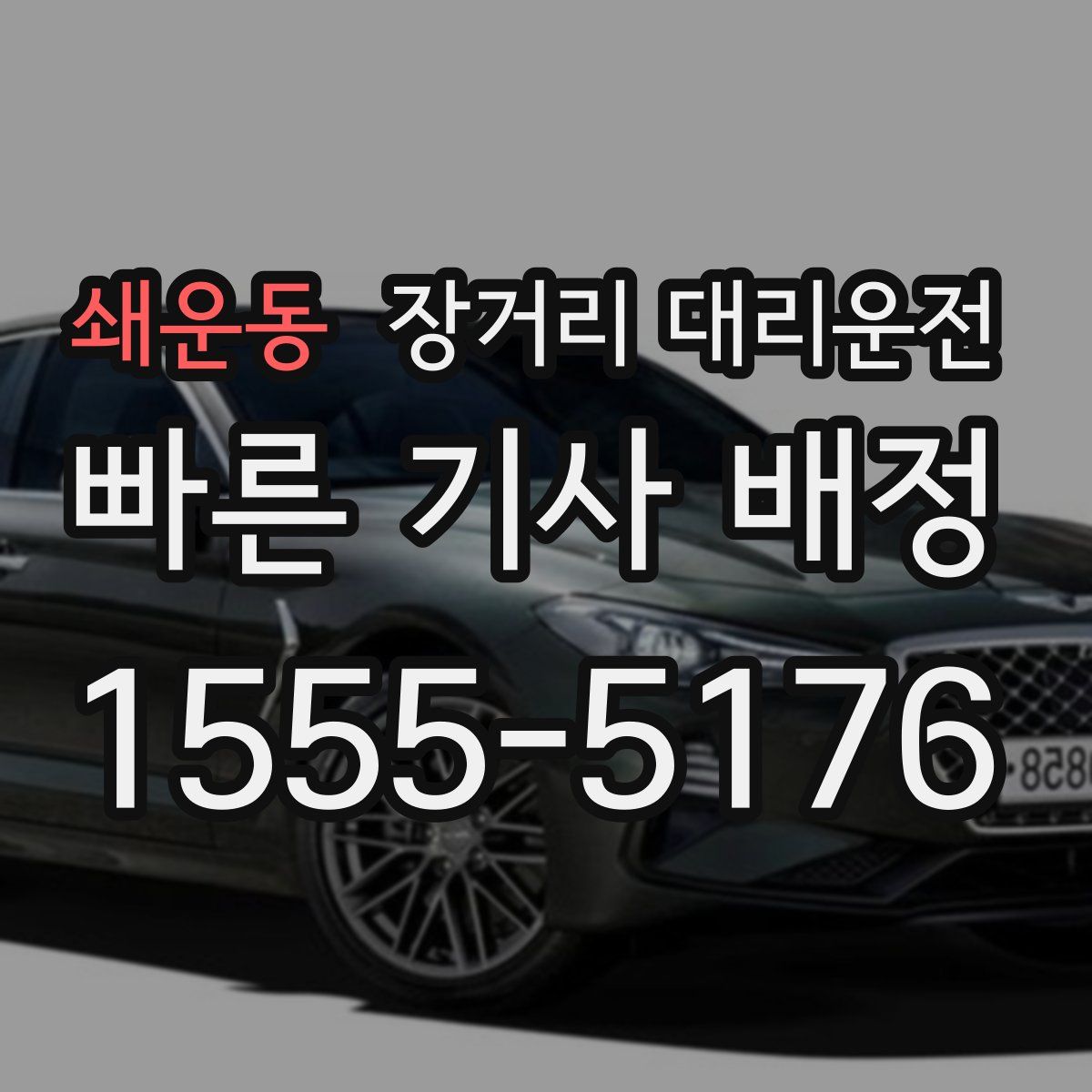 쇄운동 장거리 대리운전