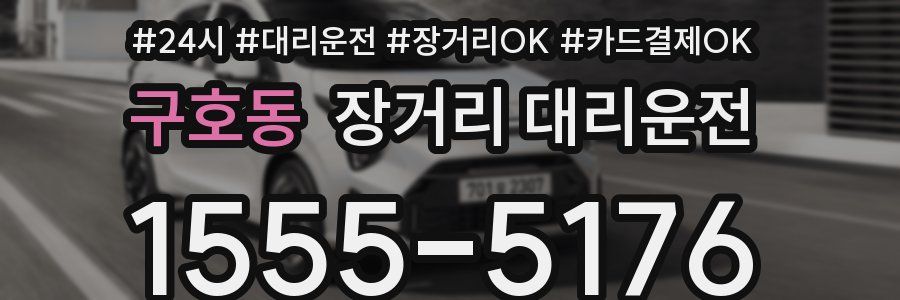 구호동 장거리 대리운전